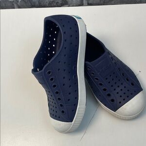 Native Kids Navy Blue Water Shoes